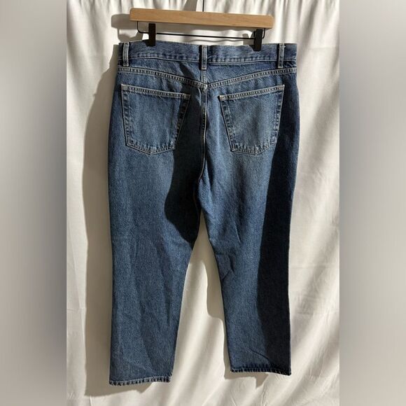 TOPSHOP Blue Jeans, Petite, Size 34x28 - Picture 4 of 8